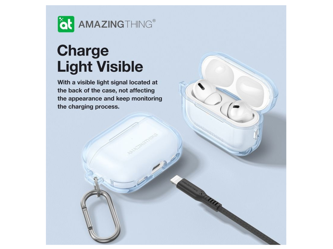 حافظة AmazingThing البسيطة لسماعات AirPods Pro2 2022 باللون الأزرق حافظة AmazingThing البسيطة لسماعات AirPods Pro2 2022 باللون الأزرق